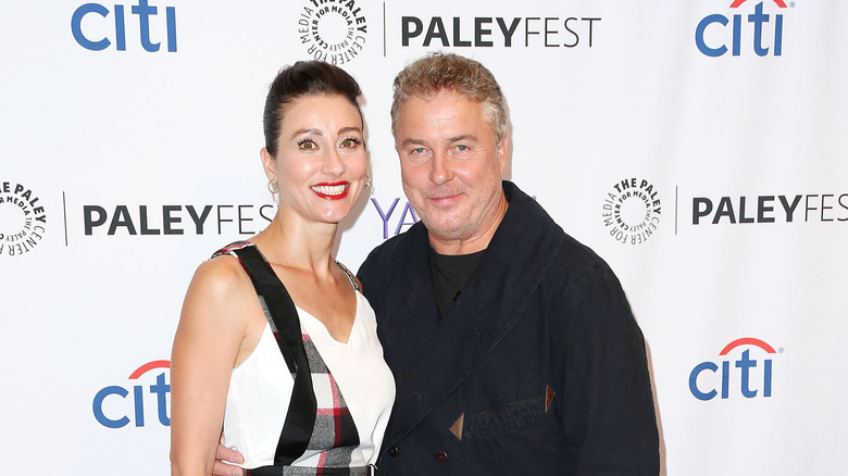 Gina Cirone Petersen and William Petersen at The Paley Center