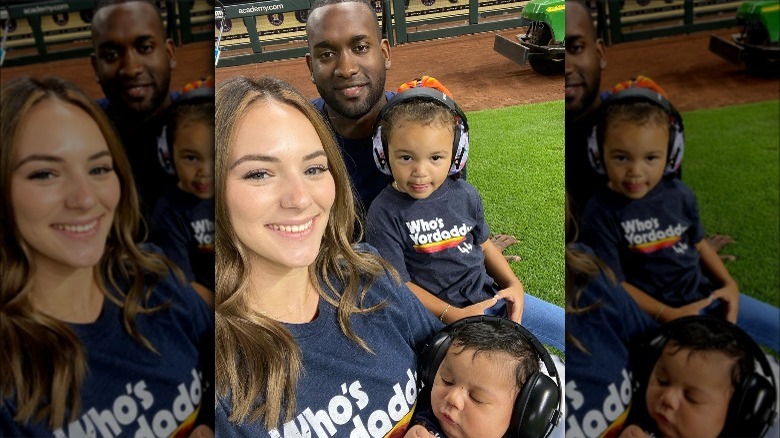 Alvarez family posing for selfie