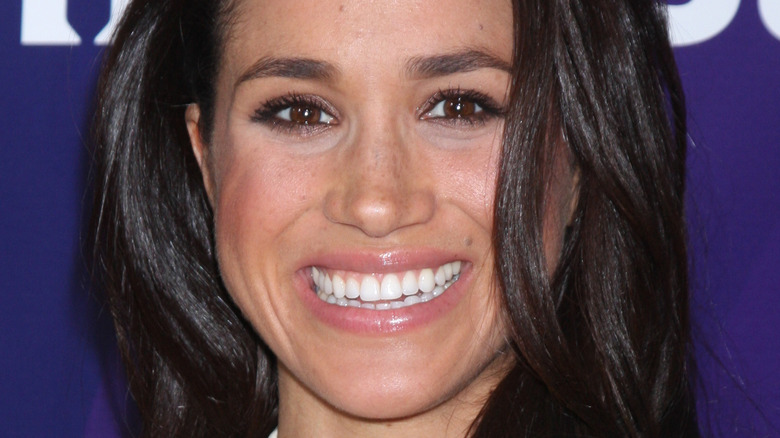 Meghan Markle smiling