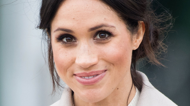 Meghan Markle smiling 