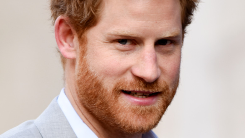 Prince Harry shaggy hair