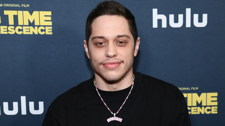 Pete Davidson smiling