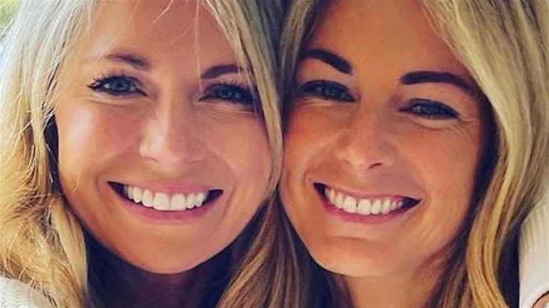 Cameran Eubanks smiling with Chelsea Meissner