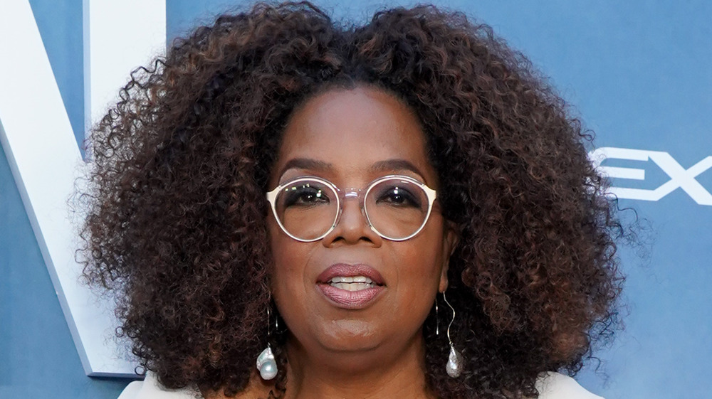 Oprah Winfrey attending premiere event