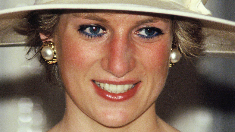 Princess Diana smiling