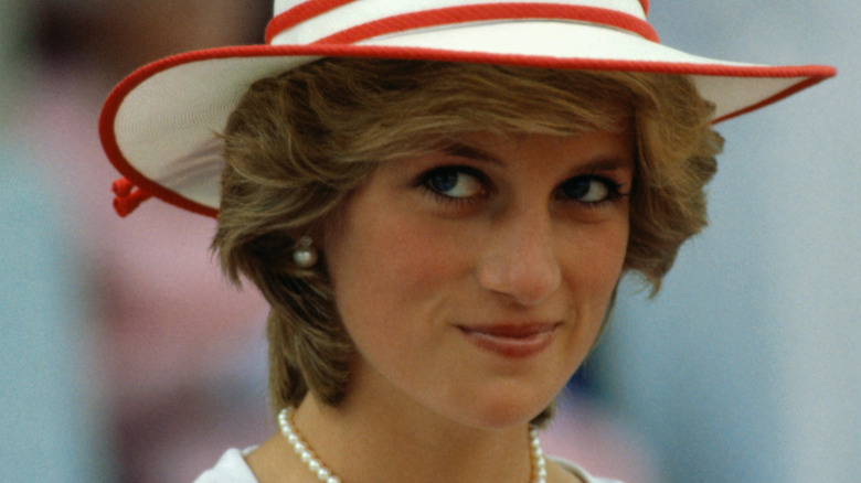 Princess Diana smiling