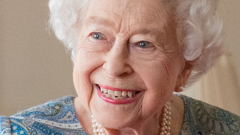 Queen Elizabeth II smiling 