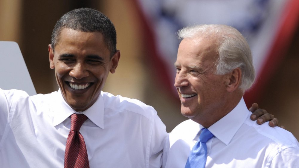 Barack Obama and Joe Biden