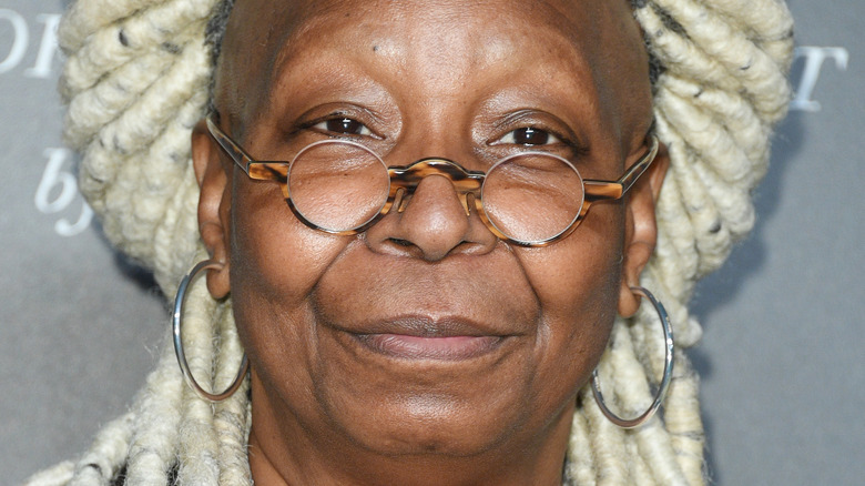 Whoopi Goldberg smiling