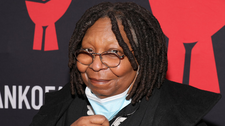 Whoopi Goldberg red carpet 