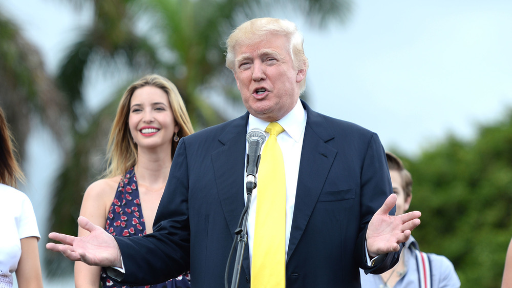 Trump speaking in Florida