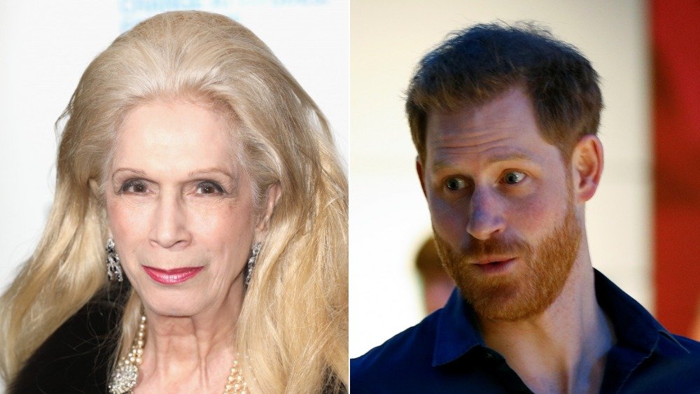 Lady Colin Campbell and Prince Harry