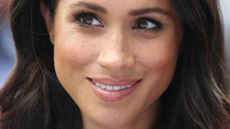 Meghan Markle brown eyes