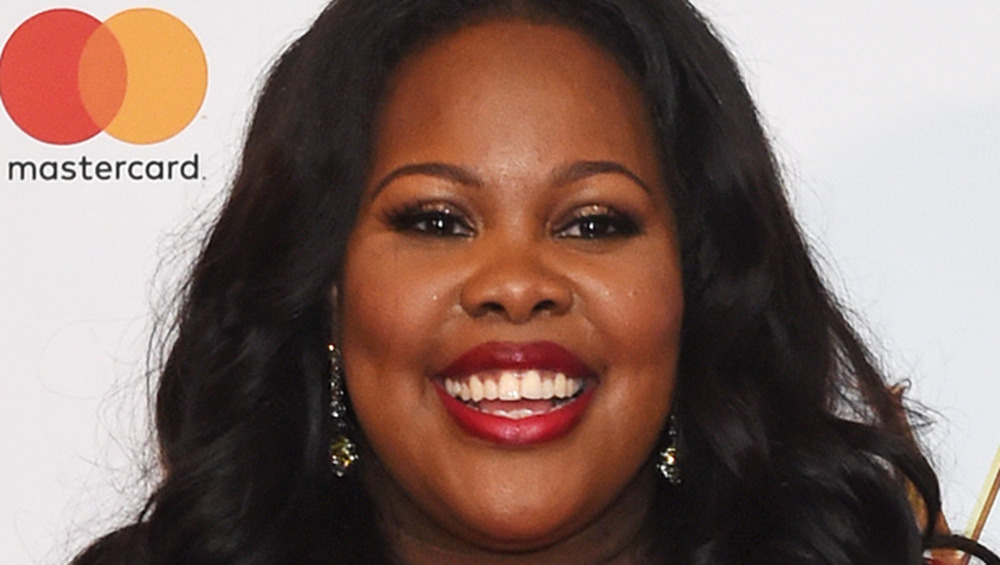 Amber Riley smiling