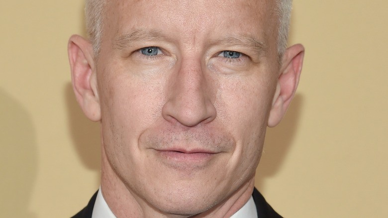 Anderson Cooper smiling for photo