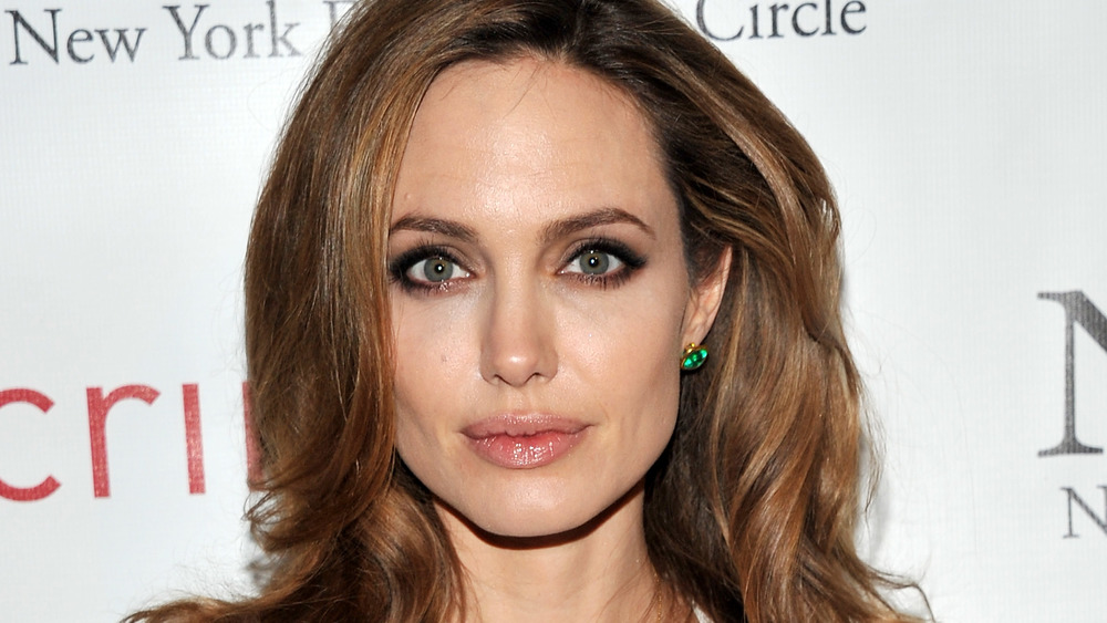Angelina Jolie posing