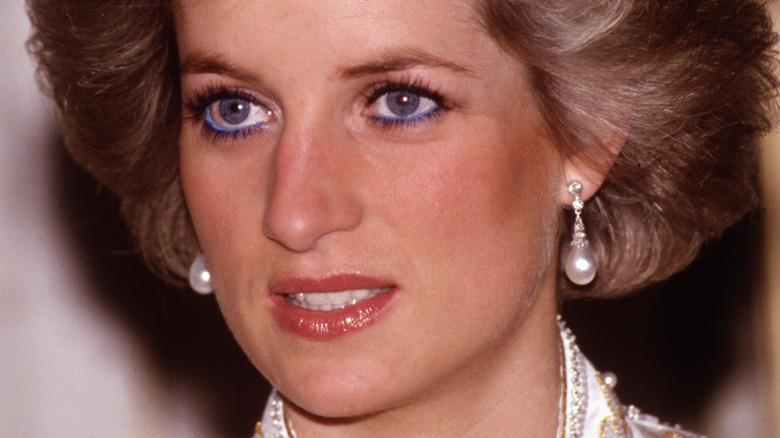 Princess Diana in Paris, France in 1988