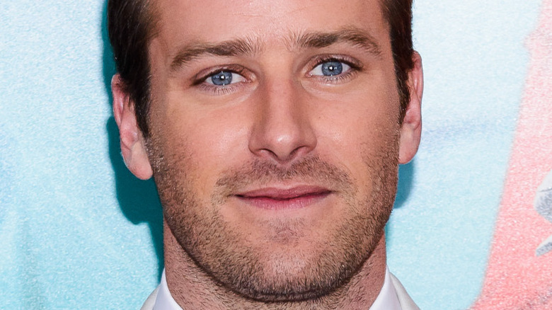 Armie Hammer posing 2015