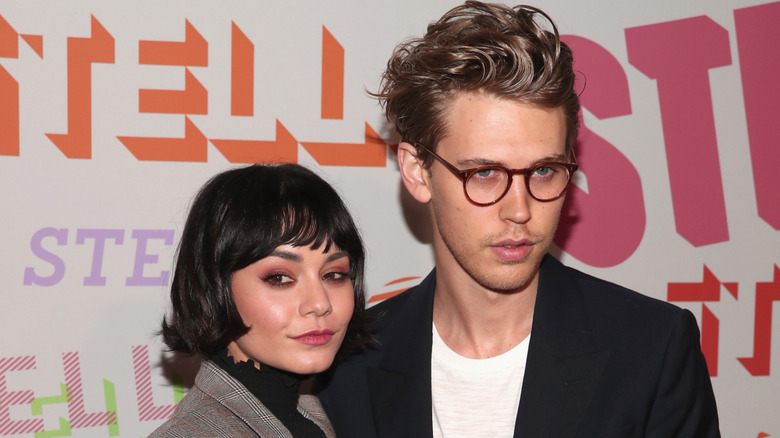 Vanessa Hudgens and Austin Butler posing