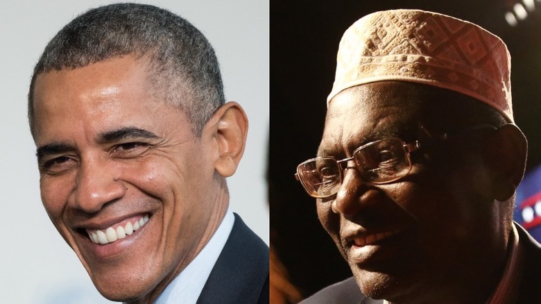Barack Obama and Malik Obama
