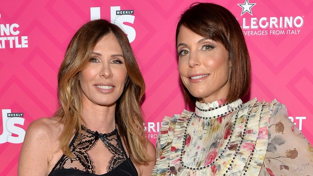 Carole Radziwill and Bethenny Frankel smiling