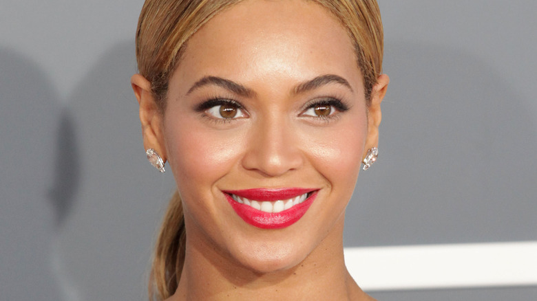 Beyoncé smiling