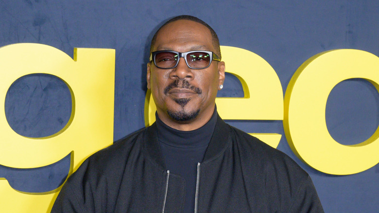 Eddie Murphy on the red carpet