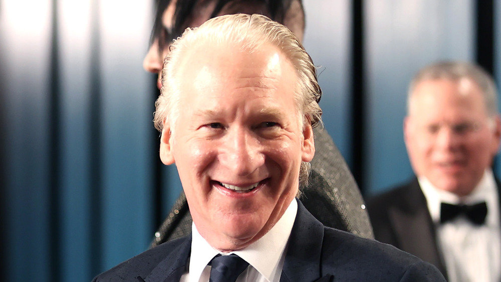 Bill Maher on the red carpet