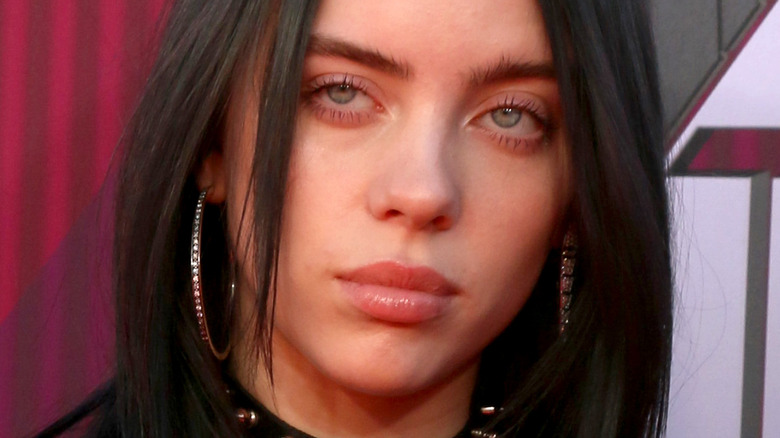 Billie Eilish on the red carpet