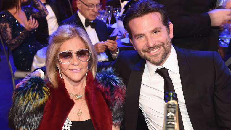 Bradley Cooper with his mother