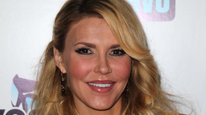 Brandi Glanville on a red carpet