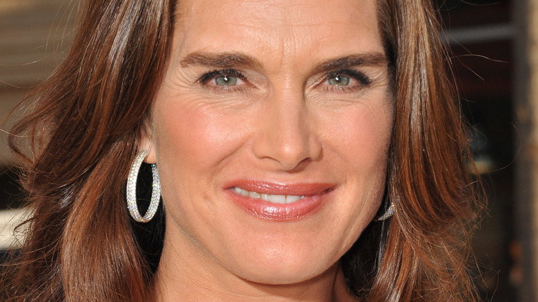 Brooke Shields smiling