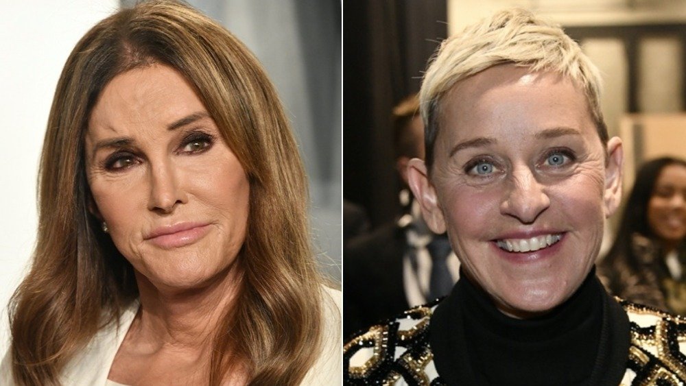 Caitlyn Jenner and Ellen DeGeneres