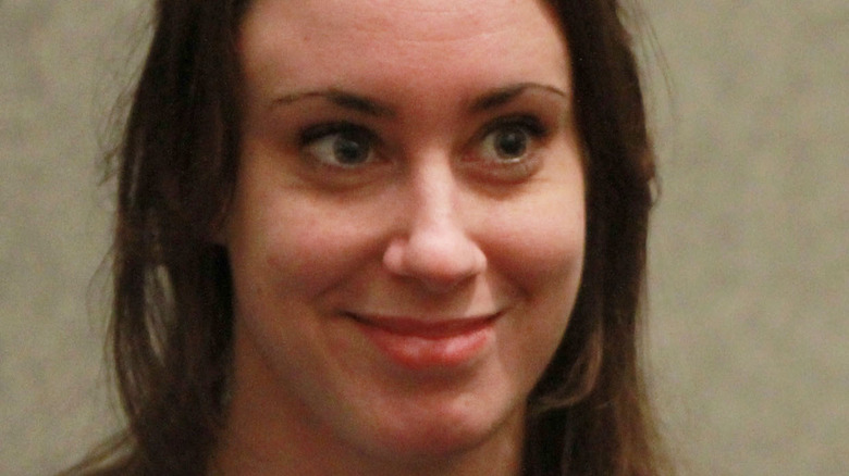 Casey Anthony, smiling