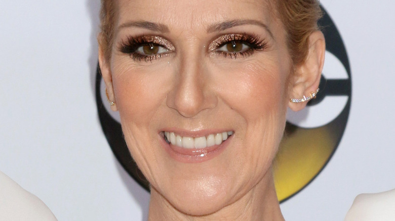 Celine Dion smiling