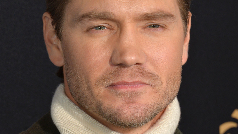 Chad Michael Murray staring