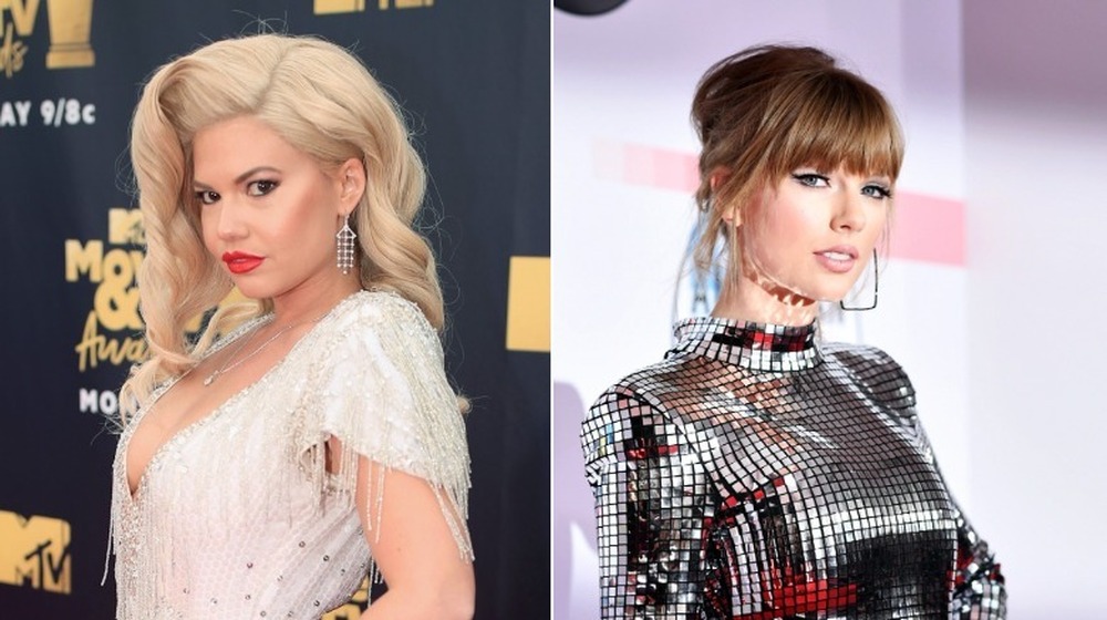Chanel West Coast and Taylor Swift at events 