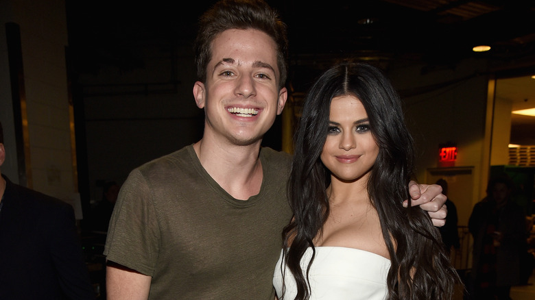 Selena Gomez and Charlie Puth in 2015