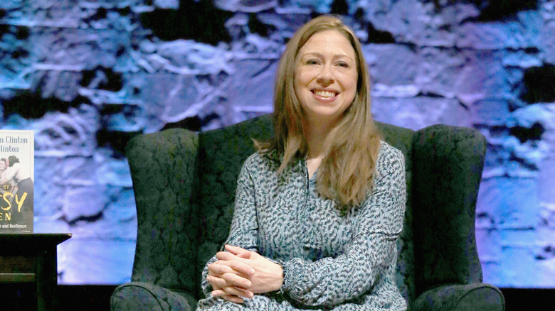 Chelsea Clinton smiling