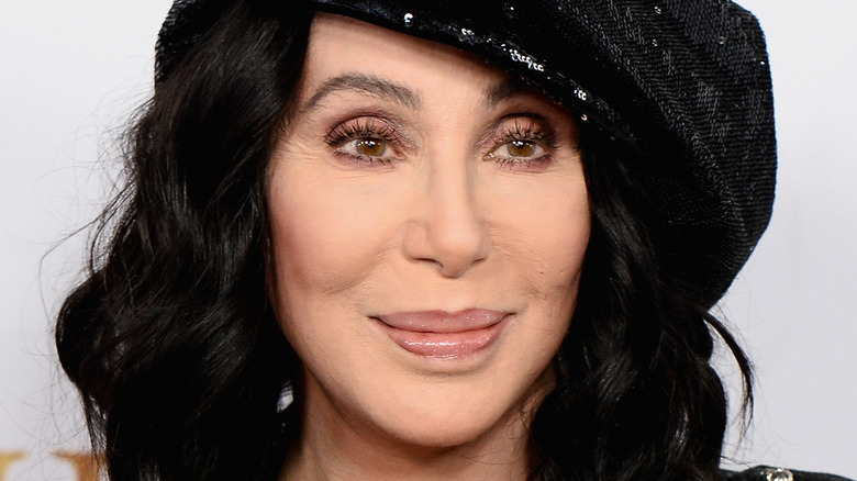 Cher smiling