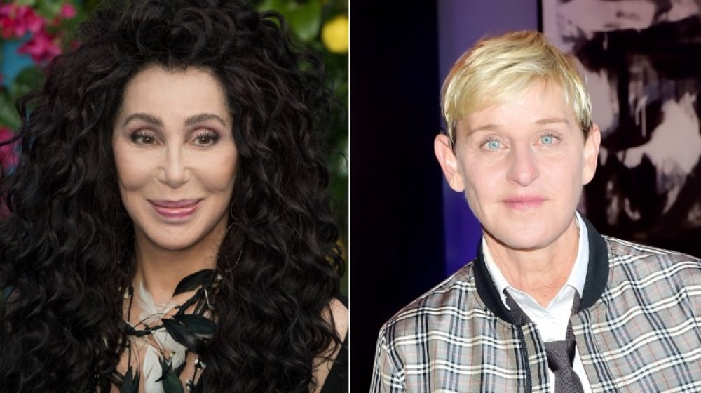 Cher and Ellen DeGeneres