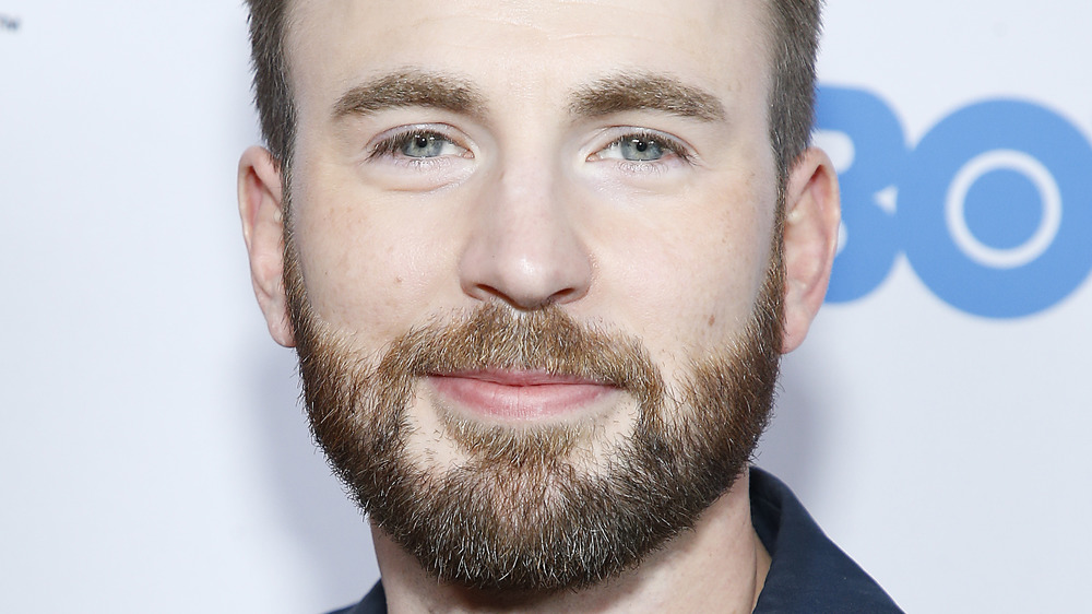 Chris Evans smiling