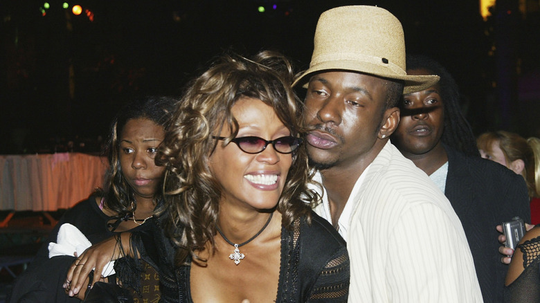 Whitney Houston and Bobby Brown in 2003