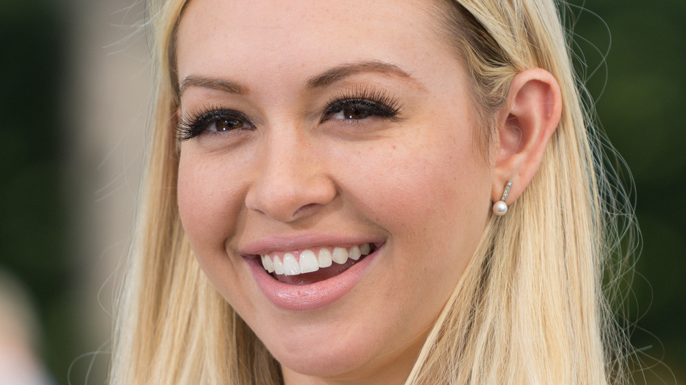 Corinne Olympios smiling