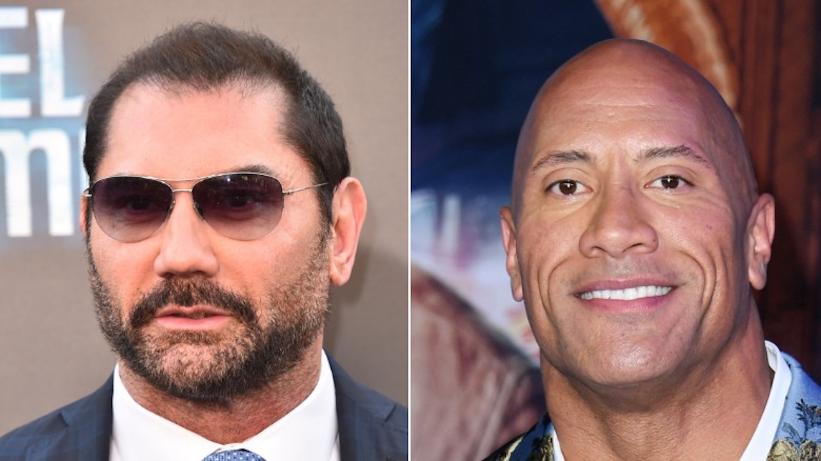 Who Would Win A Real Life Fight Between Dave Bautista And Dwayne Johnson?