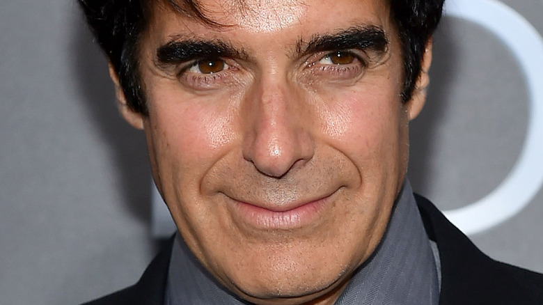 David Copperfield smiles