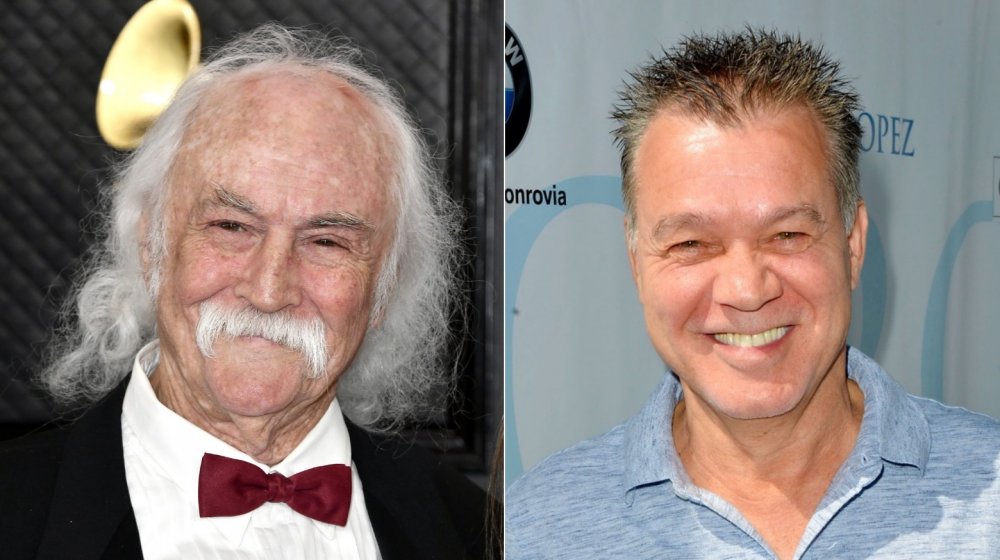 David Crosby and Eddie Van Halen