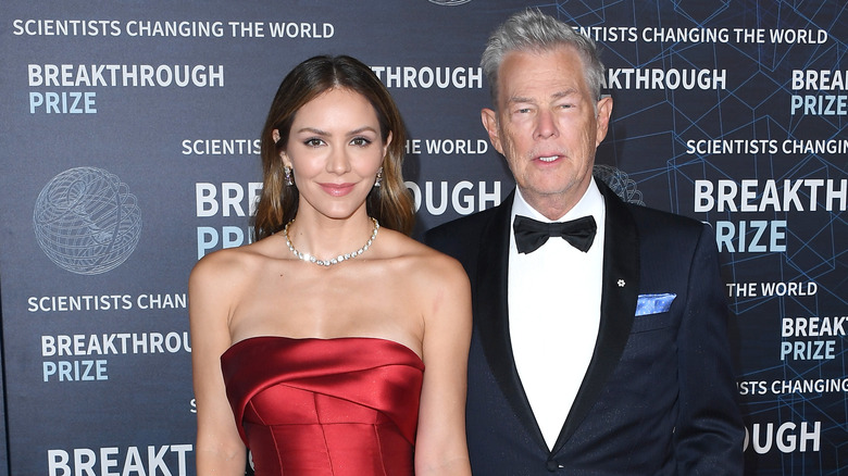 Katharine McPhee and David Foster