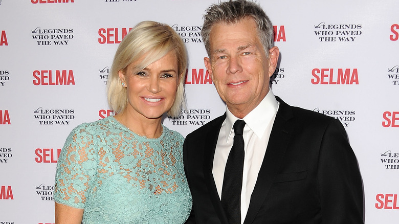 Yolanda Hadid and David Foster