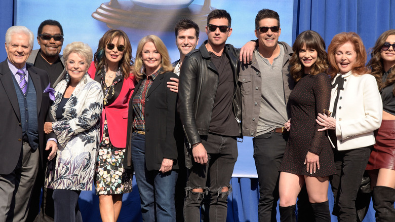 Days of Our Lives cast members posing